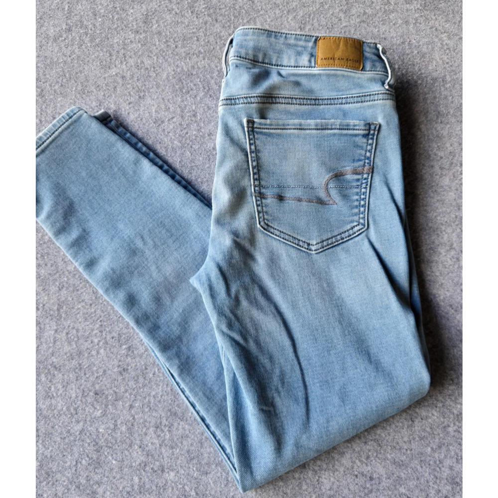 American Eagle Women's Jeans / Jeggings Light Wash Stretch 4S (28x25)